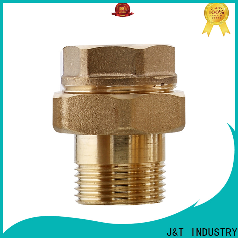 JT water brass fittings for copper pipe manufacturers for garden