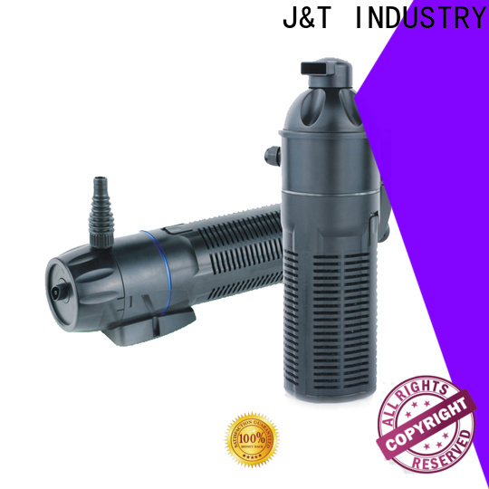 JT Latest pump action water filter company for aquarium