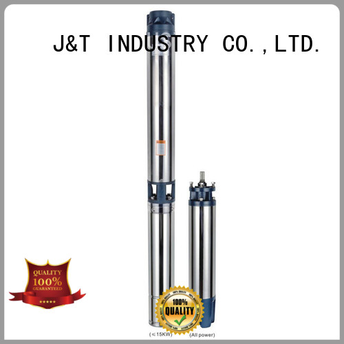 JT easy operation deep well submersible pump high efficiency for farm