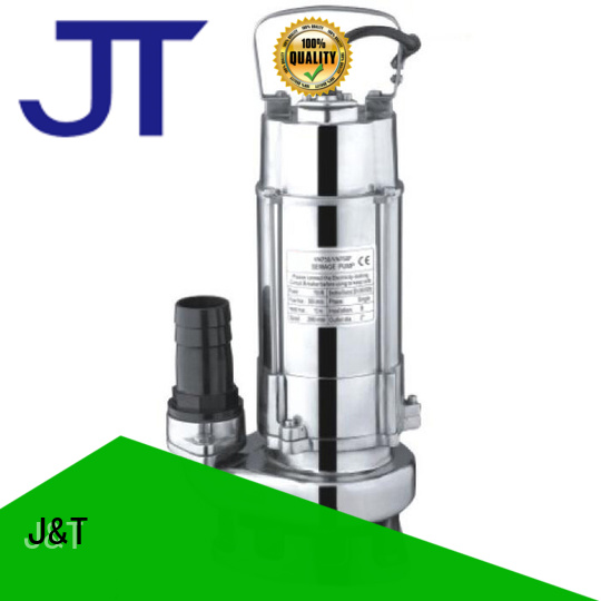 JT high lift sewage pump less volume for water cluster for boxes