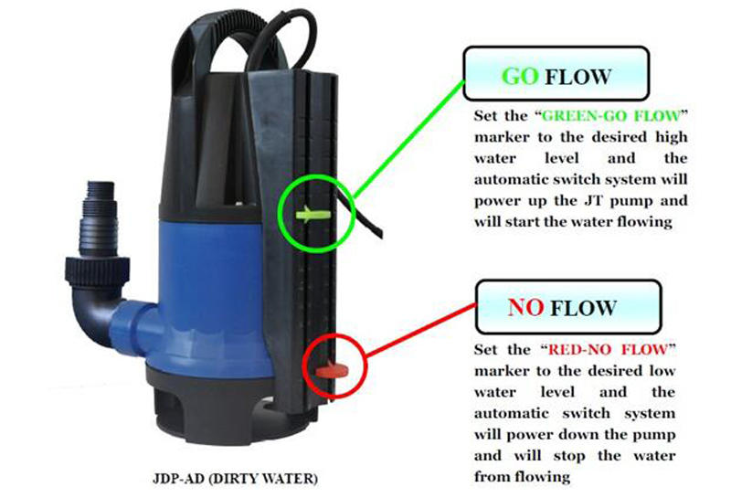 submersible pool pump automatic for fountains JT-2