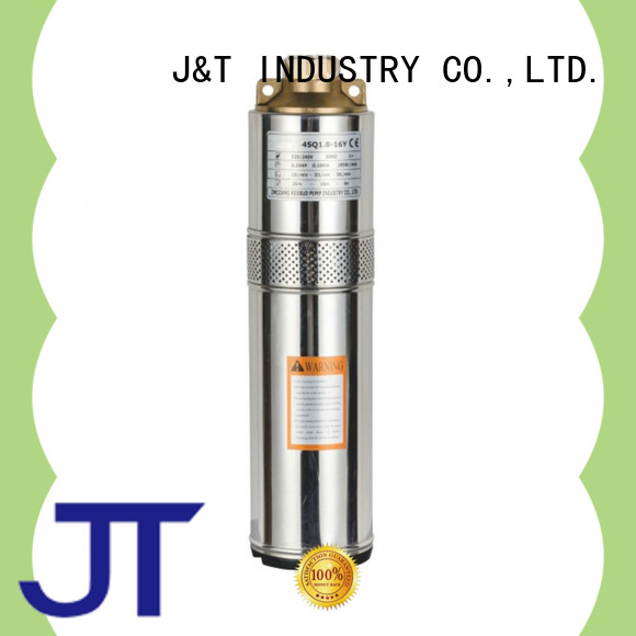 JT easy operation multi stage pumps convenient operation for deep well