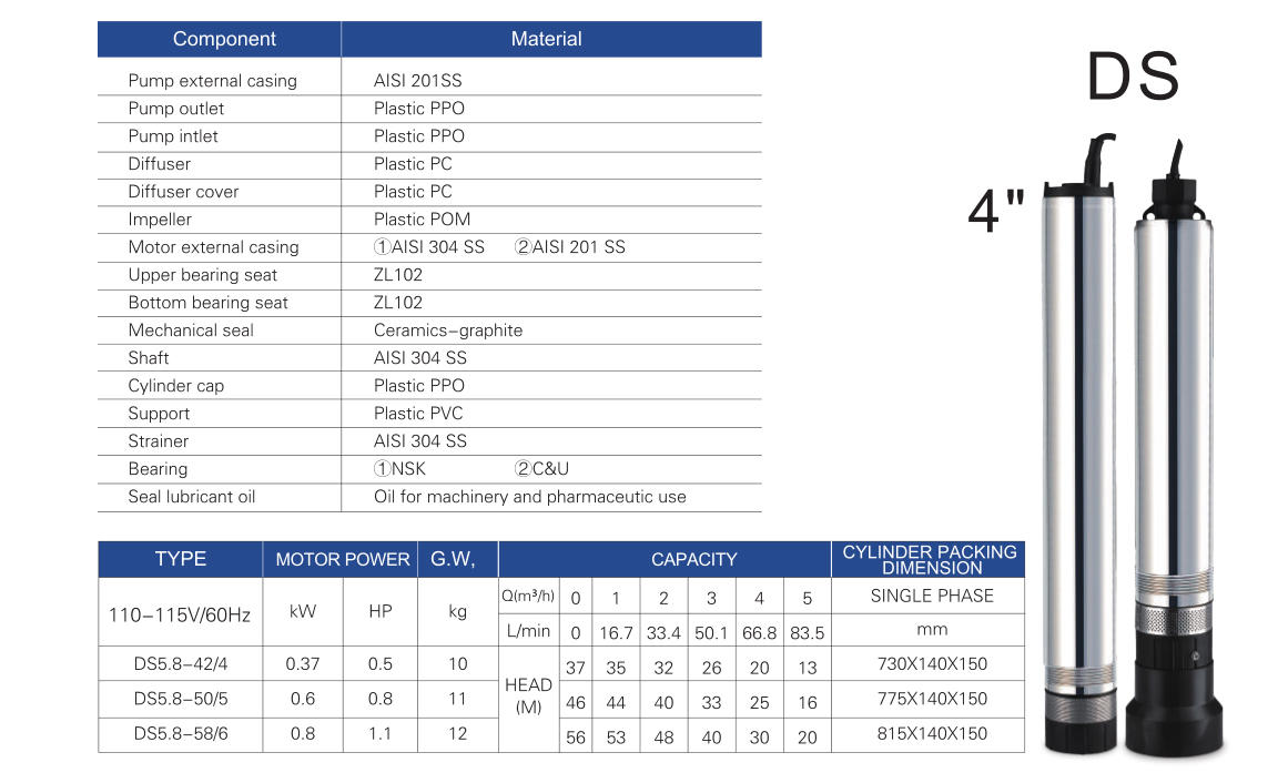 multistage borehole pumps prices for sale for booster JT-3