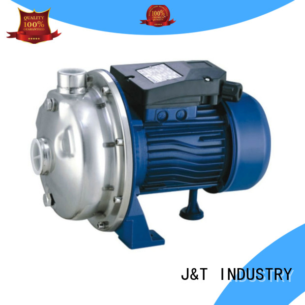 JT aluminum stainless centrifugal pump garden irrigation water transfer