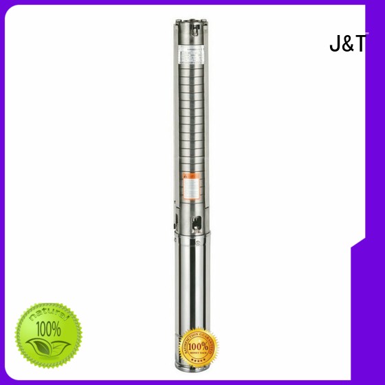 JT inline borewell submersible water pump convenient operation for booster
