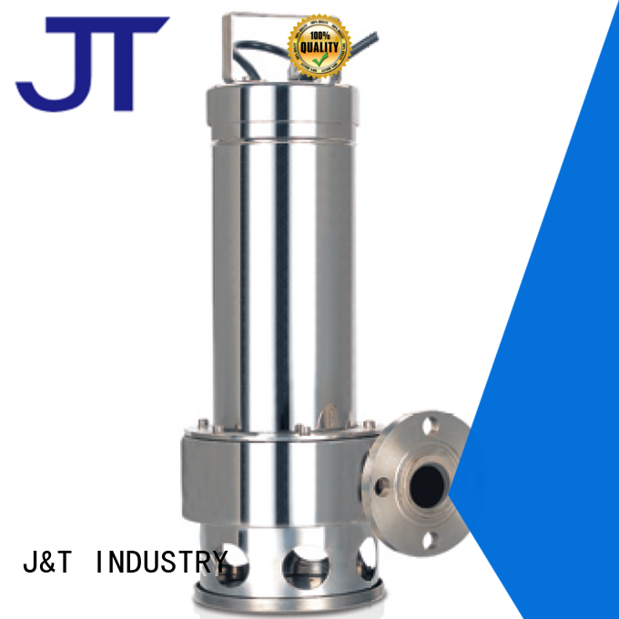 JT flow sewage grinder pump easy use for construction sites