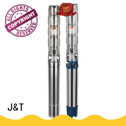 JT multistage deep well submersible water pump convenient operation for swimming pool